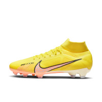 Nike Zoom Mercurial Superfly Pro 9 Grass Football Shoes (FG) Yellow Orange