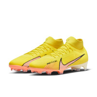 Nike Zoom Mercurial Superfly Pro 9 Grass Football Shoes (FG) Yellow Orange