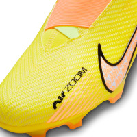 Nike Zoom Mercurial Superfly Pro 9 Grass Football Shoes (FG) Kids Yellow Orange