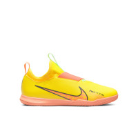 Nike Zoom Mercurial Vapor Academy 15 Indoor Football Boots (IN) Kids Yellow Orange Neon Yellow