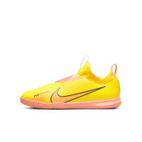 Nike Zoom Mercurial Vapor Academy 15 Indoor Football Boots (IN) Kids Yellow Orange Neon Yellow