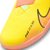 Nike Zoom Mercurial Vapor Academy 15 Indoor Football Boots (IN) Kids Yellow Orange Neon Yellow