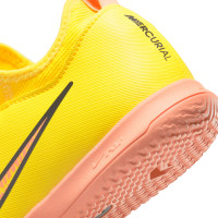 Nike Zoom Mercurial Vapor Academy 15 Indoor Football Boots (IN) Kids Yellow Orange Neon Yellow