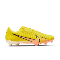 Nike Zoom Mercurial Vapor 15 Academy Gras/Artificial Grass Football Shoes (MG) Yellow Black Orange