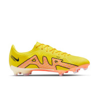 Nike Zoom Mercurial Vapor 15 Academy Gras/Artificial Grass Football Shoes (MG) Yellow Black Orange