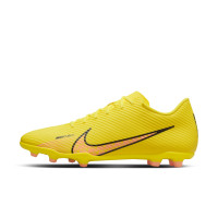 Nike Mercurial Vapor Club 15 Grass/Artificial Grass Football Shoes (MG) Yellow Orange
