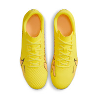 Nike Mercurial Vapor Club 15 Grass/Artificial Grass Football Shoes (MG) Yellow Orange