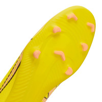 Nike Mercurial Vapor Club 15 Grass/Artificial Grass Football Shoes (MG) Yellow Orange