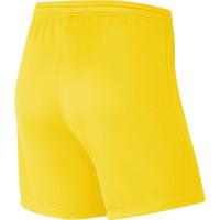 Nike Dry Park III Women's Football Shorts Yellow Black