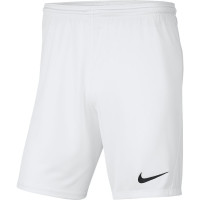 Nike Dry Park III NB Kids Football Shorts White