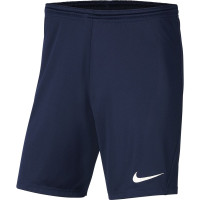 Nike Dry Park III Kids Football Shorts Dark Blue