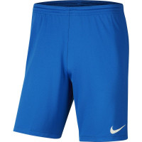 Nike Dry Park III Kids Royal Blue Football Shorts