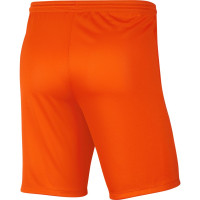 Nike DRY PARK III Kids Short Orange