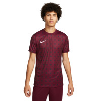 Nike F.C. Libero Trainingsshirt Rood Wit Zwart