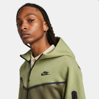 Nike Tracksuit Tech Fleece Olive Green Green