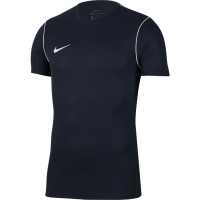 Nike Park 20 Trainingsshirt Donkerblauw Wit