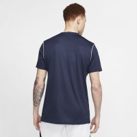 Nike Park 20 Trainingsshirt Donkerblauw Wit