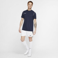 Nike Park 20 Trainingsshirt Donkerblauw Wit
