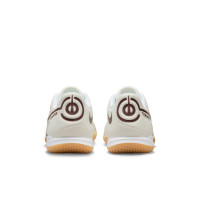 Nike Tiempo Legend Academy 9 Zaal Voetbalschoenen (IN) Wit Donkerrood Bruin