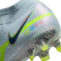 Nike Phantom Elite GT2 Dynamic Fit Grass Football Shoes (FG) Grey Dark Blue