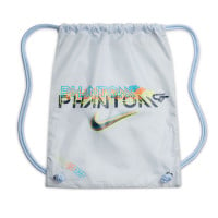 Nike Phantom Elite GT2 Dynamic Fit Gras Voetbalschoenen (FG) Grijs Donkerblauw