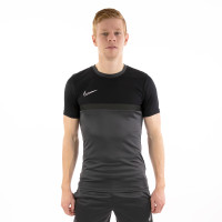 Nike Trainingsshirt Academy Pro Antraciet Zwart