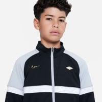 Nike Trainingspak KM Kids Zwart Grijs Wit