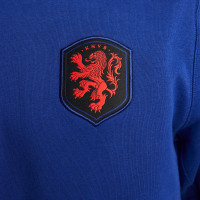 Nike Netherlands Travel Fleece Tracksuit 2022-2024 Blue Red