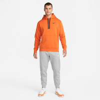 Nike Nederland Club Hoodie 2022-2024 Oranje Zwart