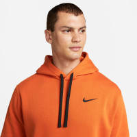 Nike Nederland Club Hoodie 2022-2024 Orange Black