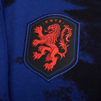 Nike Nederland Club Hooded Full-Zip Trainingspak 2022-2024 Blauw Zwart