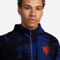 Nike Nederland Club Full-Zip Hooded Vest 2022-2024 Blauw Oranje