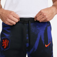 Nike Nederland GFA Fleece Training pants 2021-2024 Black Blue