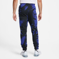 Nike Nederland GFA Fleece Training pants 2021-2024 Black Blue