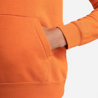 Nike Netherlands Essential Hoodie 2022-2024 Women's Orange Black