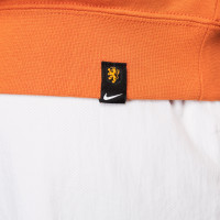 Nike Netherlands Essential Hoodie 2022-2024 Women's Orange Black