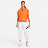 Nike Nederland Essential Hoodie 2022-2024 Dames Oranje Zwart