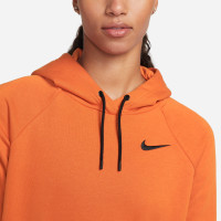 Nike Nederland Essential Hoodie 2022-2024 Dames Oranje Zwart