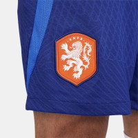 Nike Nederland Strike Trainingsbroekje 2022-2024 Blauw Wit