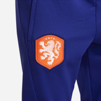 Nike Nederland Strike Trainingsbroek 2022-2024 Kids Blauw Wit