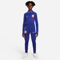 Nike Nederland Strike Training Pants 2024 Kids Blue White