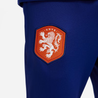 Nike Netherlands Strike Hooded Tracksuit 2022-2024 Kids Blue White