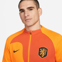 Nike Nederland Academy Pro Anthem Trainingsjack 2022-2024 Oranje Zwart