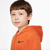 Nike Netherlands Club Full-Zip Vest 2022-2024 Kids Orange Black