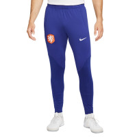 Nike Nederland Strike Trainingsbroek 2022-2024 KP Donkerblauw Blauw Wit