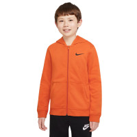 Nike Netherlands Club Full-Zip Vest 2022-2024 Kids Orange Black