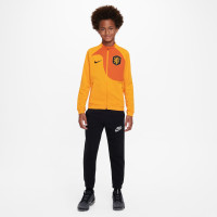Nike Nederland Academy Pro Anthem Trainingsjack 2022-2024 Kids Oranje Zwart