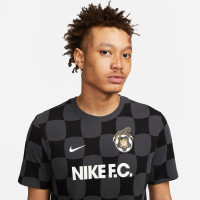 Nike F.C. T-Shirt Grijs Zwart