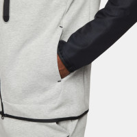 Nike Tech Fleece Vest Overlay Grijs Zwart