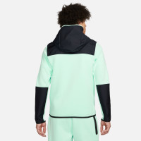 Nike Tech Fleece Overlay Tracksuit Light Green Black